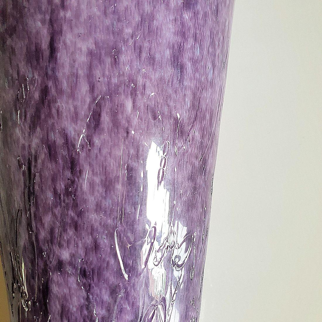 Purple Murano glass sconces, Mila Schon, Italy For Sale 5