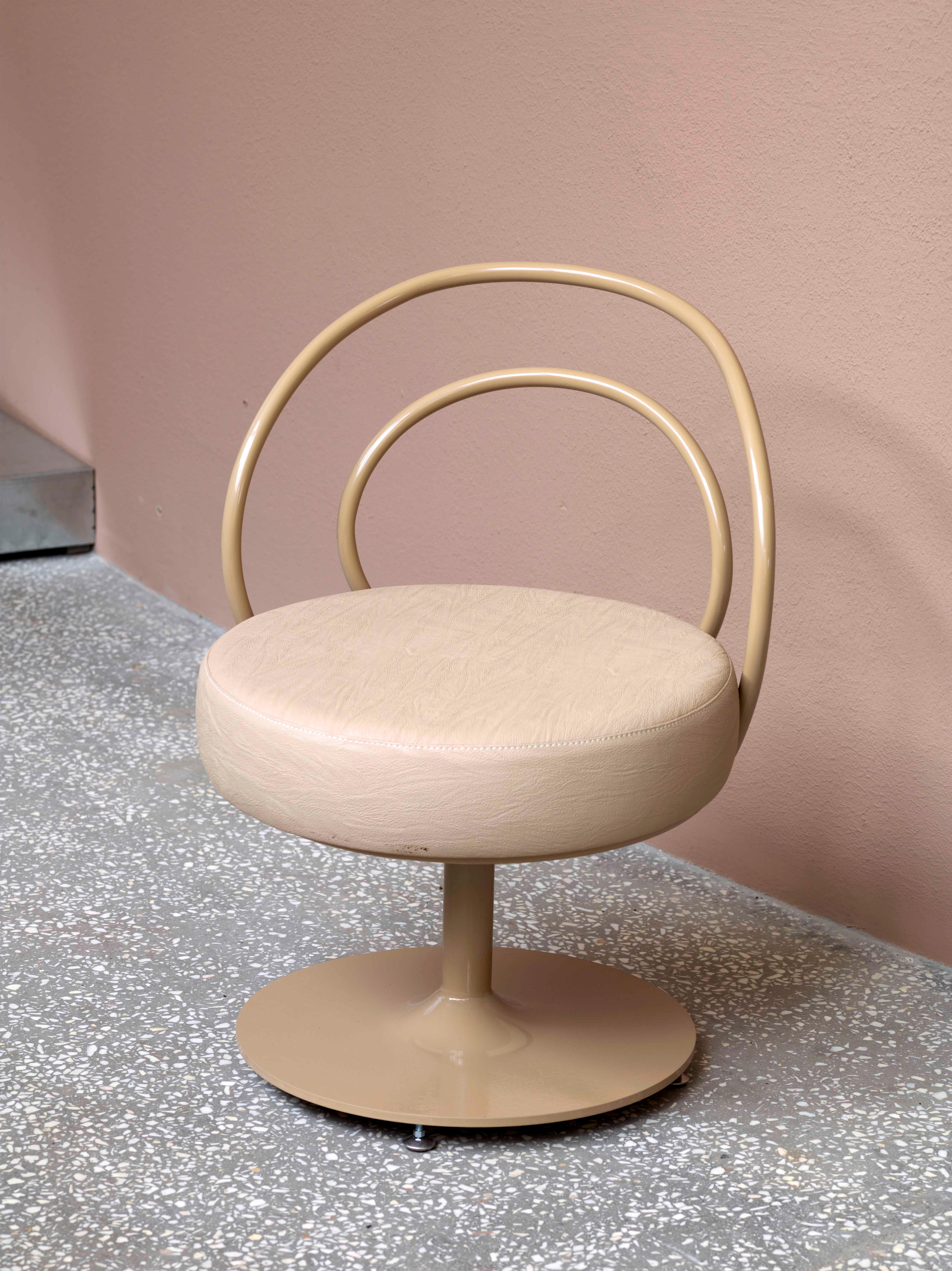 Contemporary Purple O Chair by Sema Topaloglu
