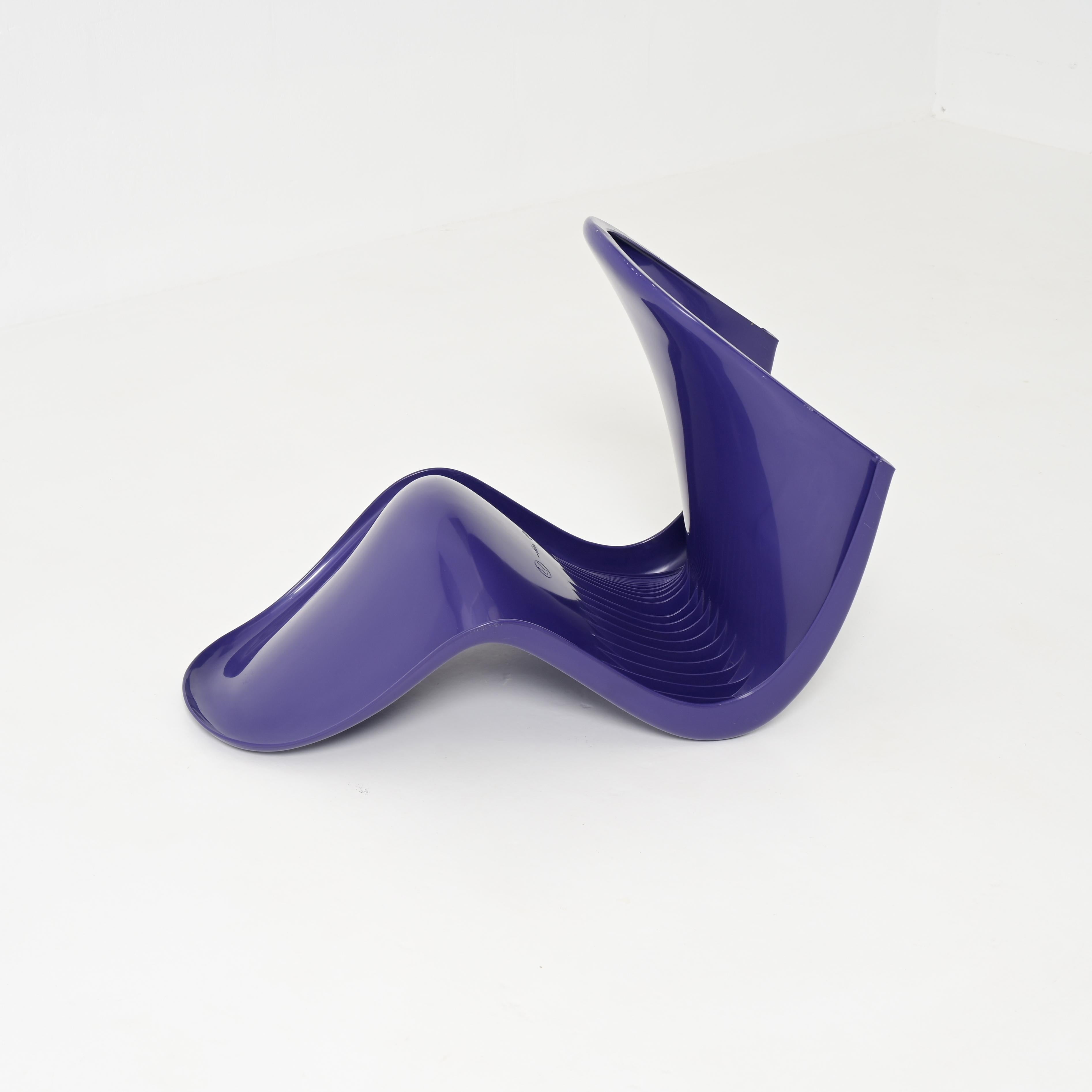 Chaise Panton pourpre, 1973 en vente 8