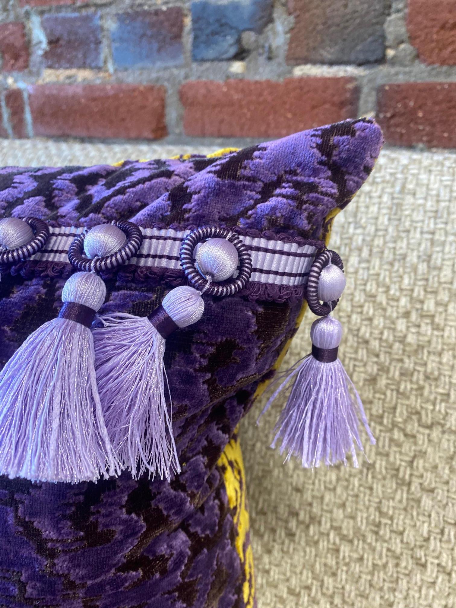 Purple Passion Pillow #B In New Condition For Sale In Englewood, CO