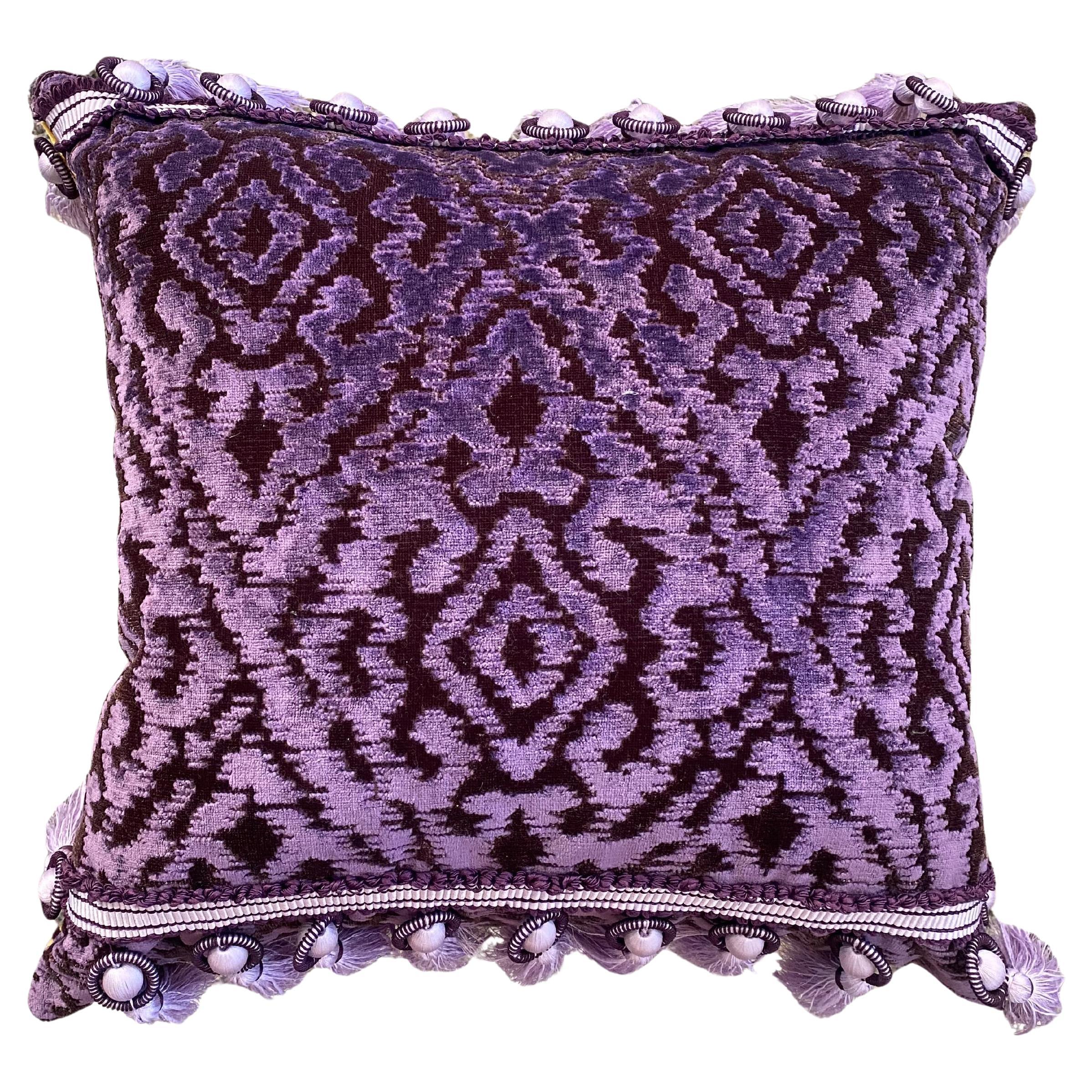 Purple Passion Pillow #B For Sale
