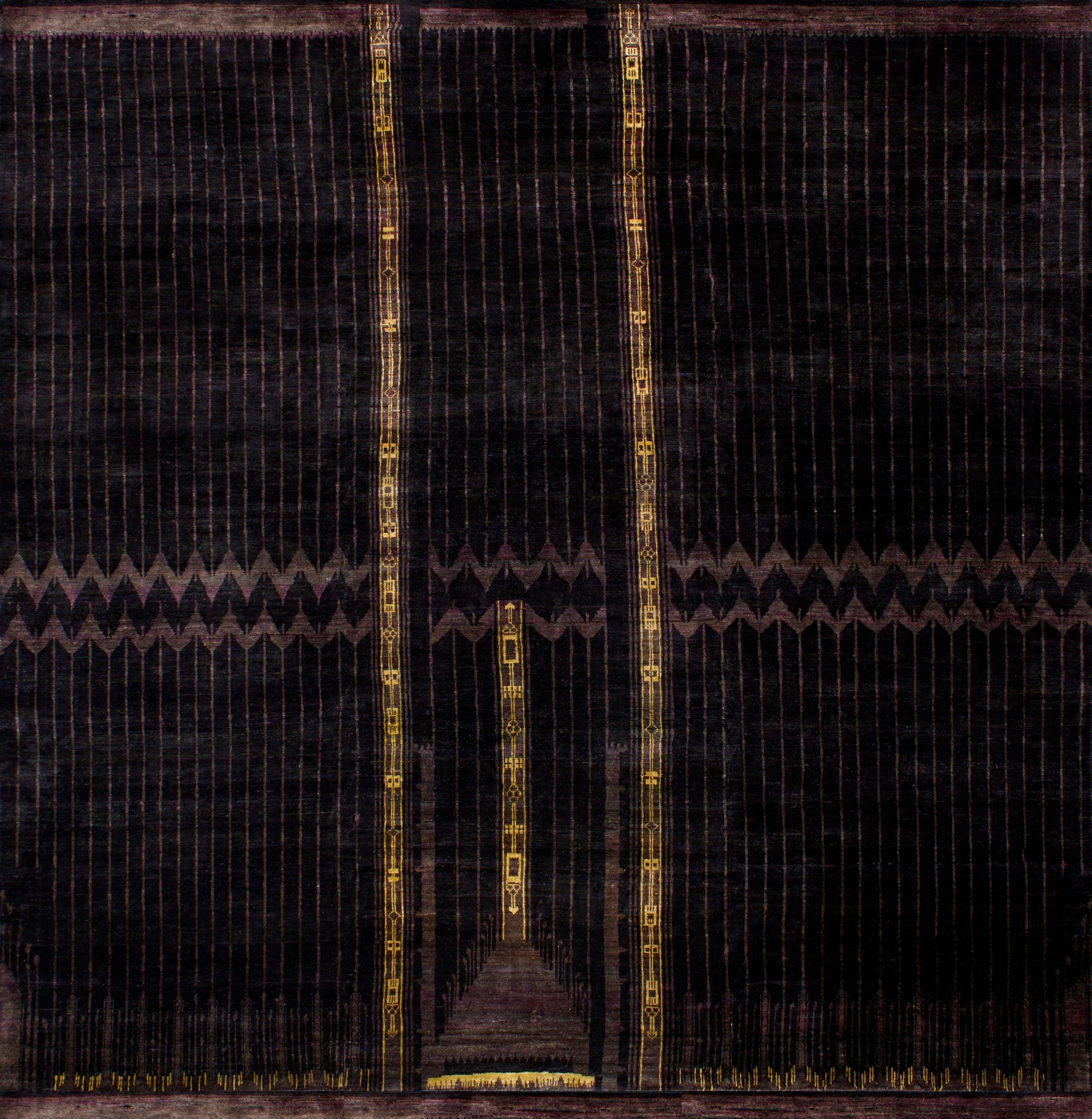 I maestri tessitori della collezione Rumi filano e annodano a mano i migliori resti di seta sari sostenibile per creare la rivoluzionaria collezione Rumi Silk. Questi straordinari motivi, realizzati con colori freschi, dettano una nuova estetica per