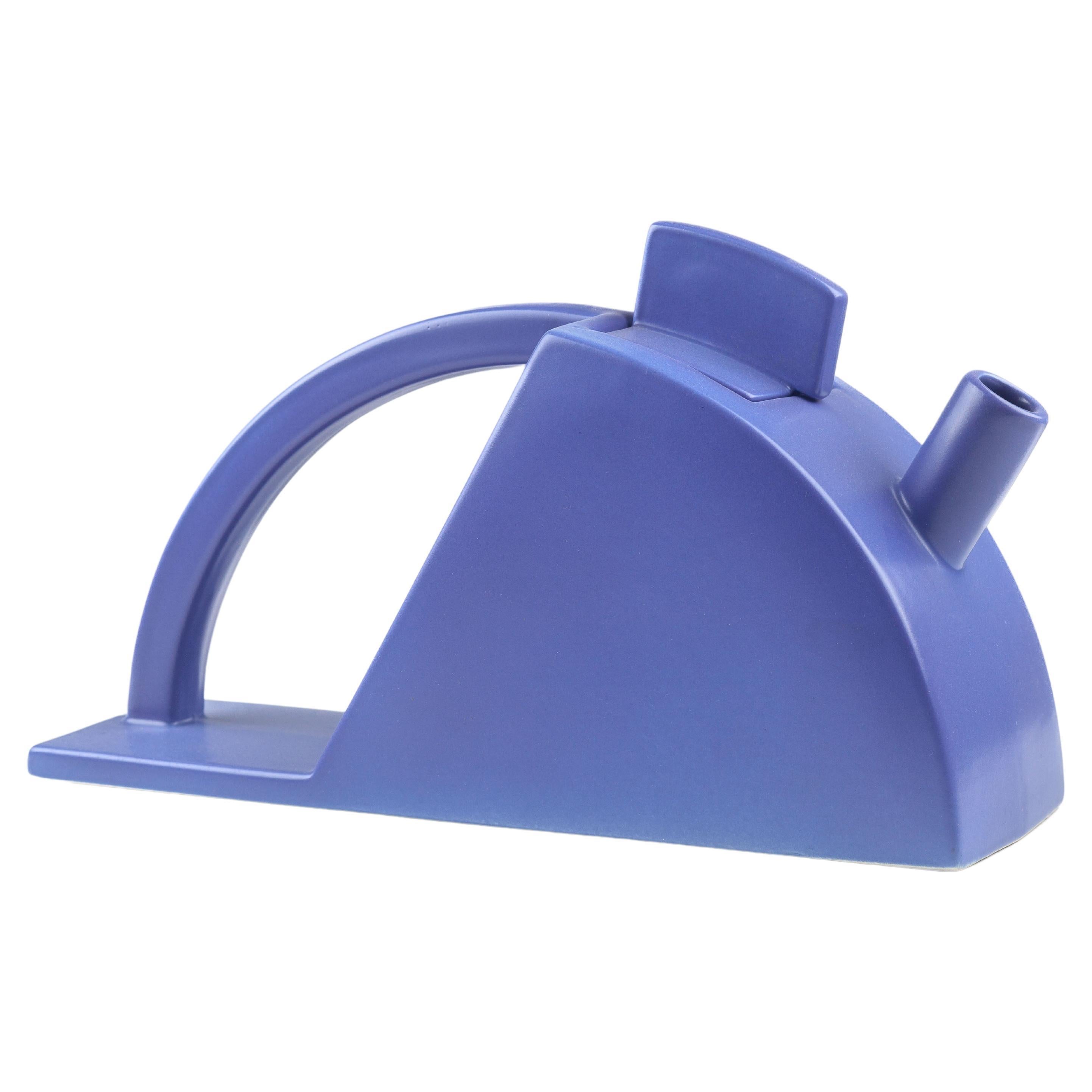 Purple Post-modern Tea Pot by Pierre Casenove for Salins Studio, France 1980s For Sale