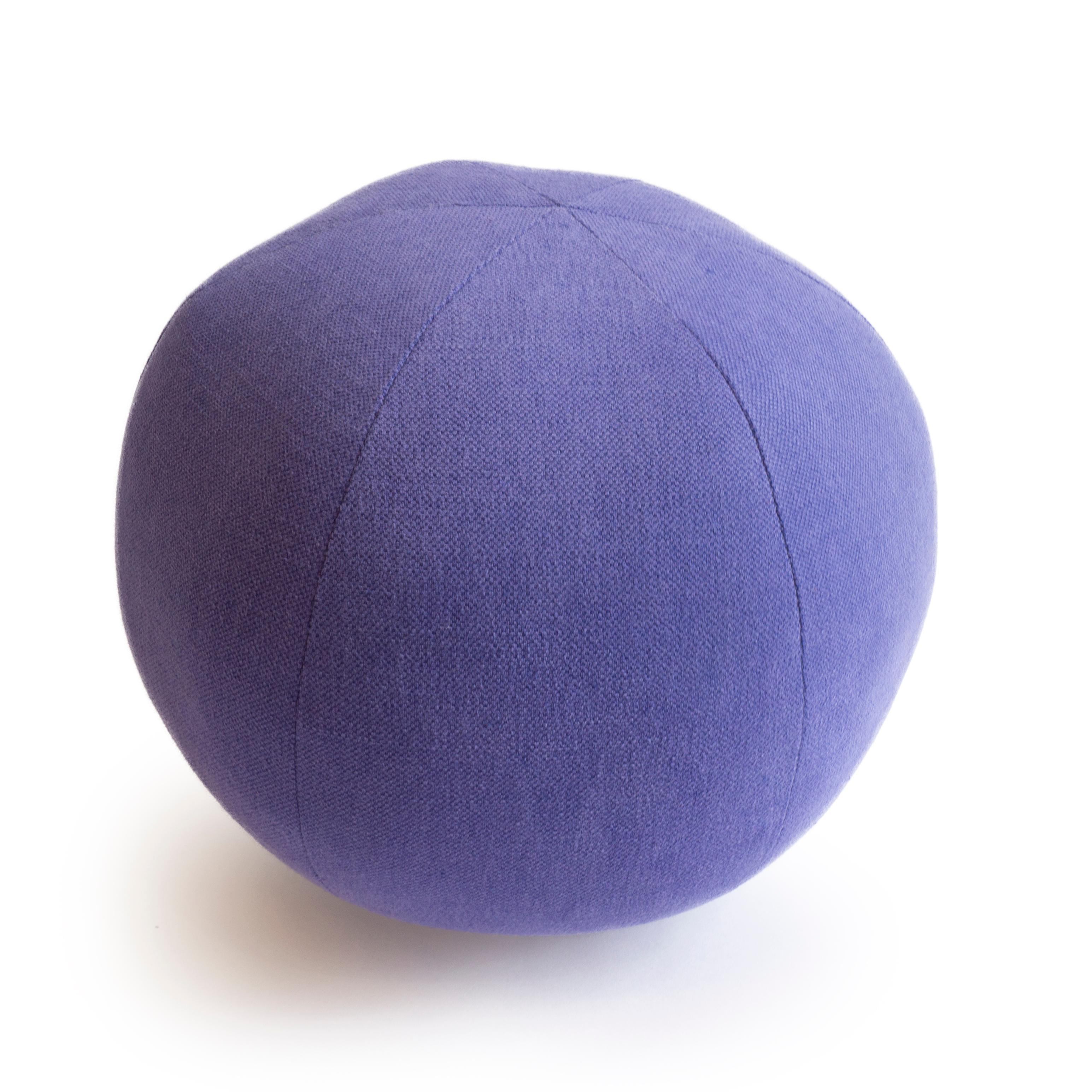 purple round pillow