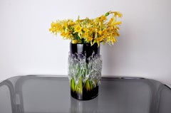 Purple Seguso Vase in Murano Glass, Italy, 1960