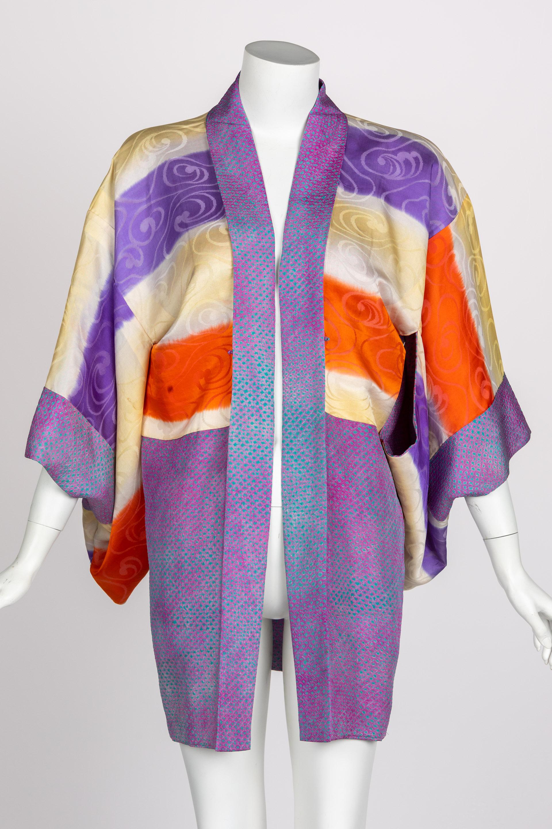 purple kimono jacket