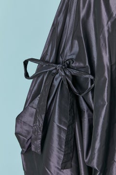 Purple silk skirt with bow GFF by Gianfranco Ferré