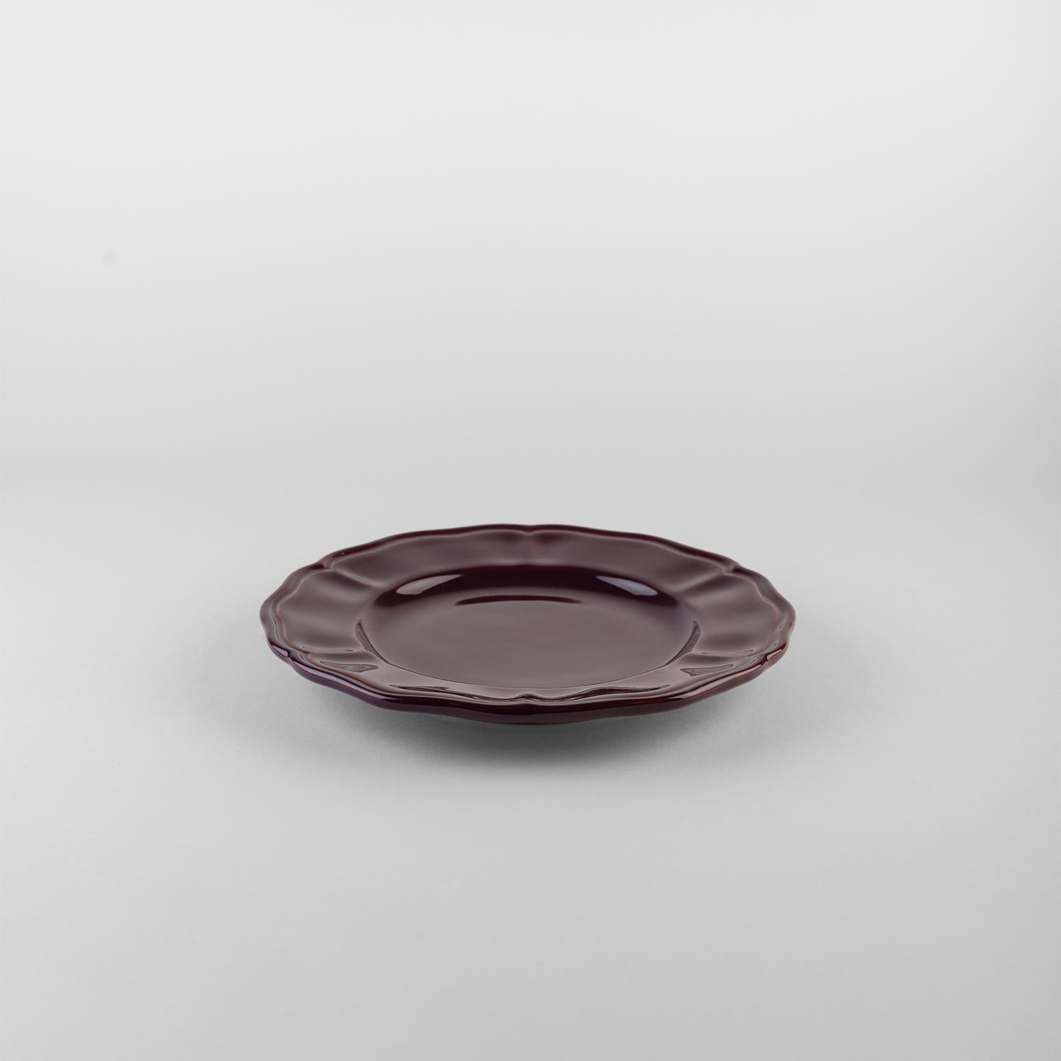 Los platos hondos morados sirven: Sopa, soporte, plato auxiliar para 4. Hecho a mano en Italia 2024 Italiano en venta