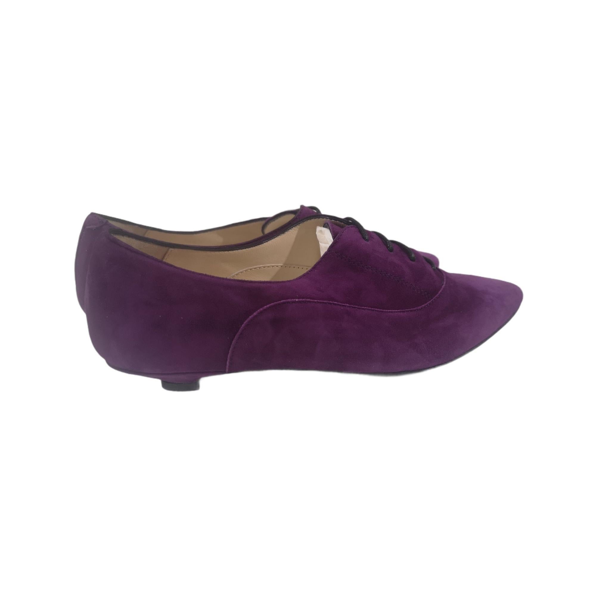 Purple suede ankle boot NWOT
totally made in italy
size available:  35 up to 39/ IT