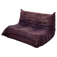Purple Togo by Michel Ducaroy for Ligne Roset in original fabric 2seater