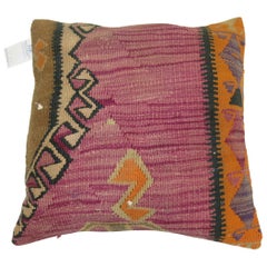 Purple Tribal Kilim Pillow