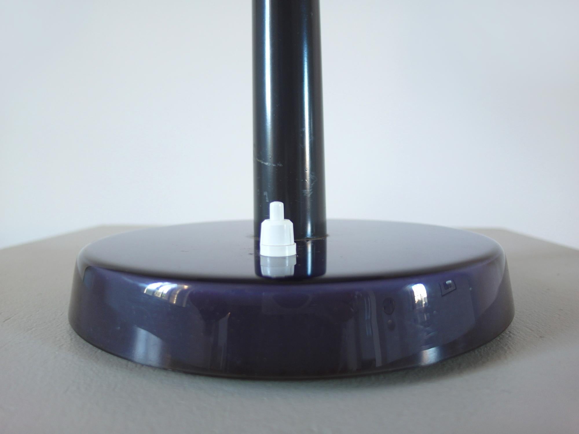 Purple Tuomas Table Light in by Yki Nummi for Stockmann-Orno, Finland, 1950s For Sale 2