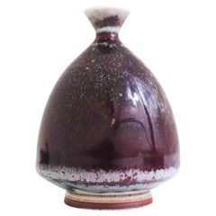 Purple Vase, Berndt Friberg, Gustavsberg, Aniara Glaze