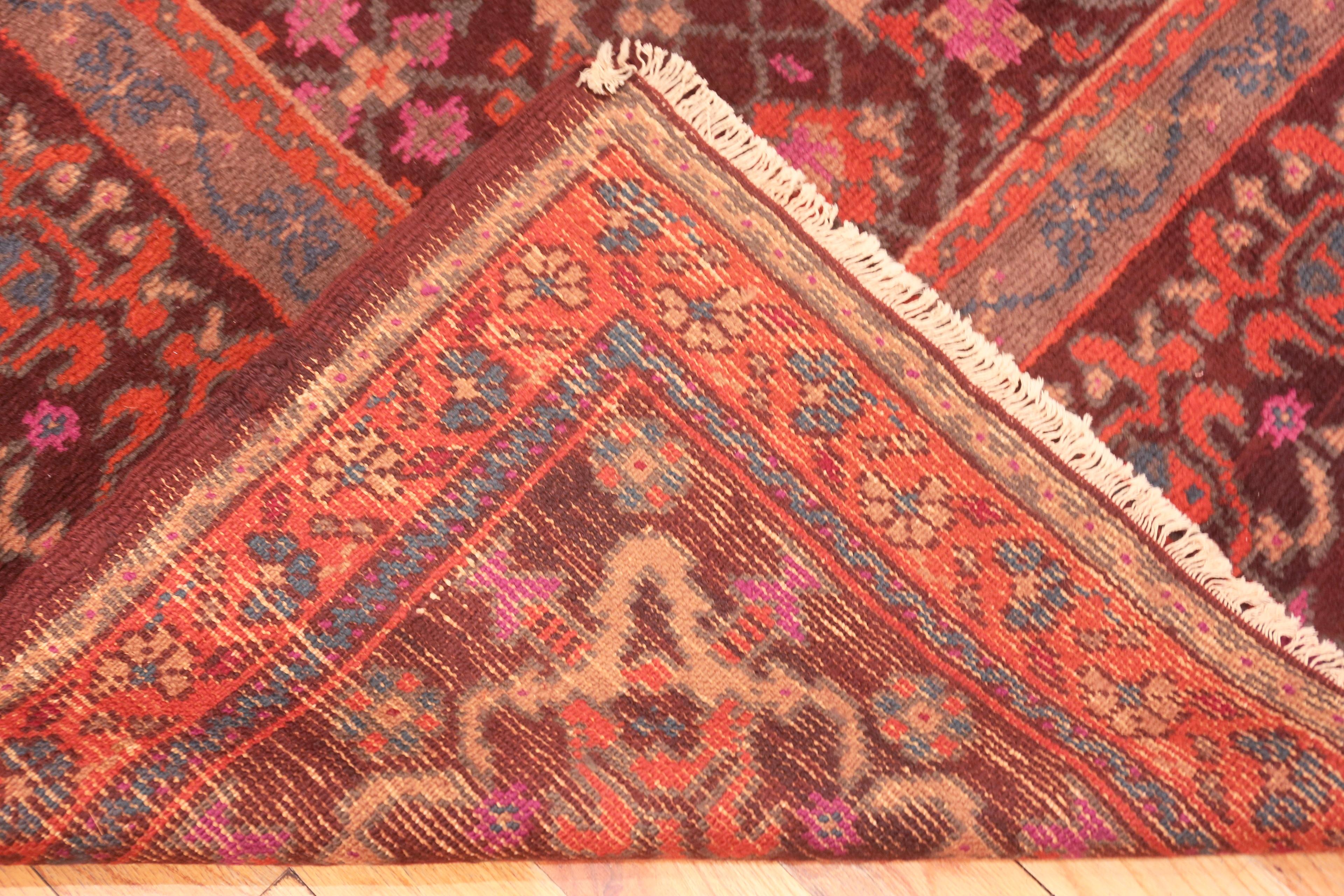 Agra Vintage German Continental Rug. Size: 8 ft 2 in x 11 ft 8 in For Sale