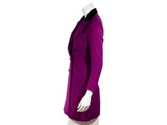 Purple Vintage Ralph Lauren Double-Breasted Coat