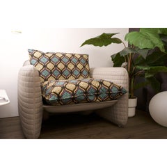 Lila wellen Mara Masai Sessel von Lorenza Bozzoli