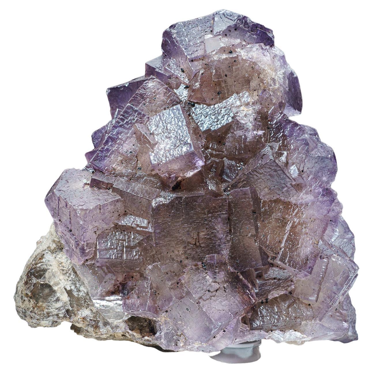 Purple Yellow Fluorite from Elmwood Mine, Carthage, Smith County, Tennessee For Sale