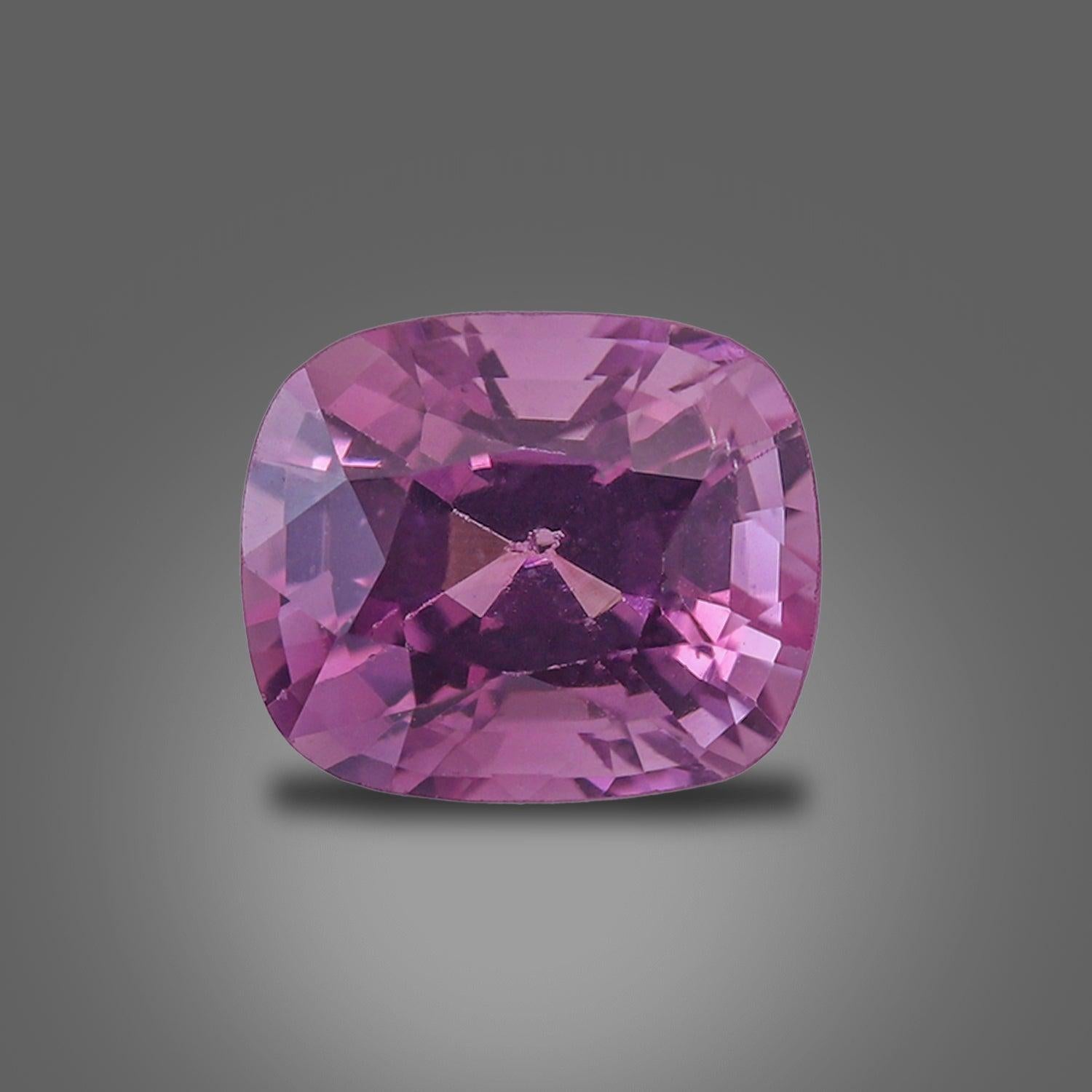 Natürlicher loser Spinell Edelstein 1,22 Karat Spinell-Edelstein in Violett und Rosa (Moderne)