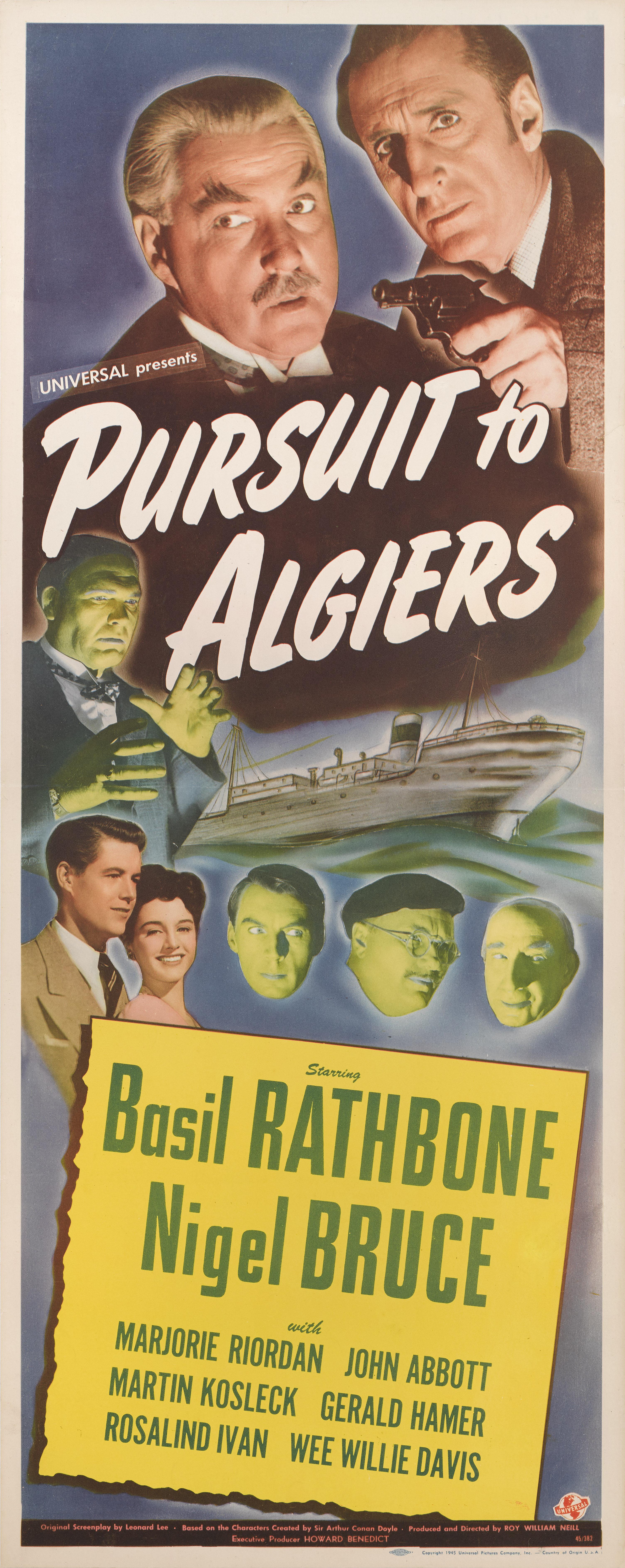 pursuit to algiers 1945
