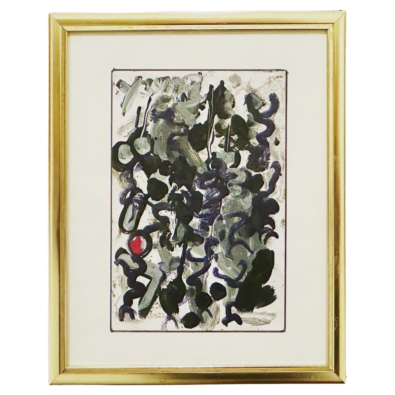 Purvis Young (1943-2010) Abstract Painting, ca 1990s