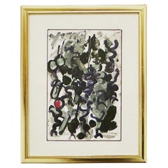 Purvis Young (1943-2010) Pittura astratta, anni '90 circa