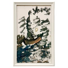 Purvis Young (1943-2010) Quadro "Sailing to Freedom", 1999