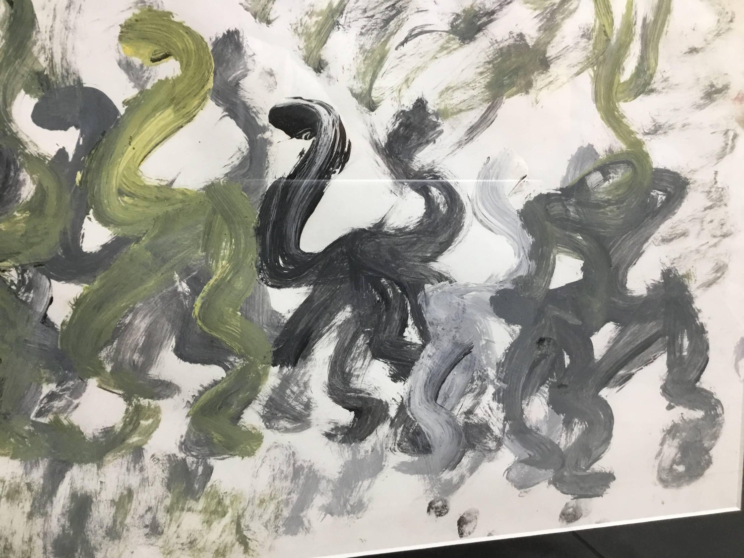 Purvis Young Abstract On Paper 1980s For Sale At 1stdibs