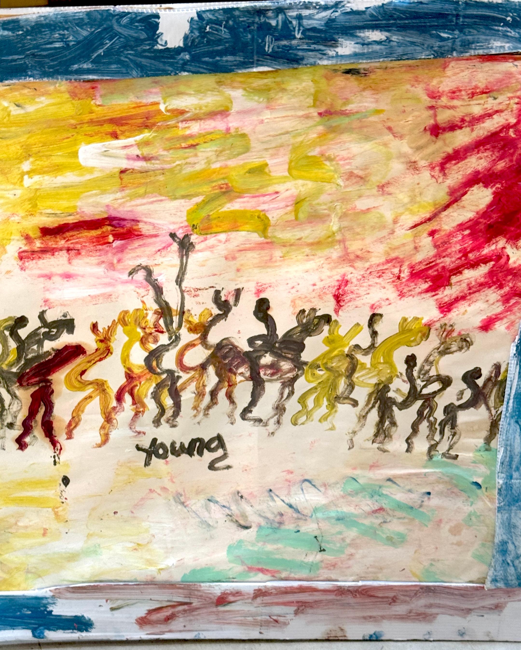 Purvis Young (Amerikaner, 1943-2010)  