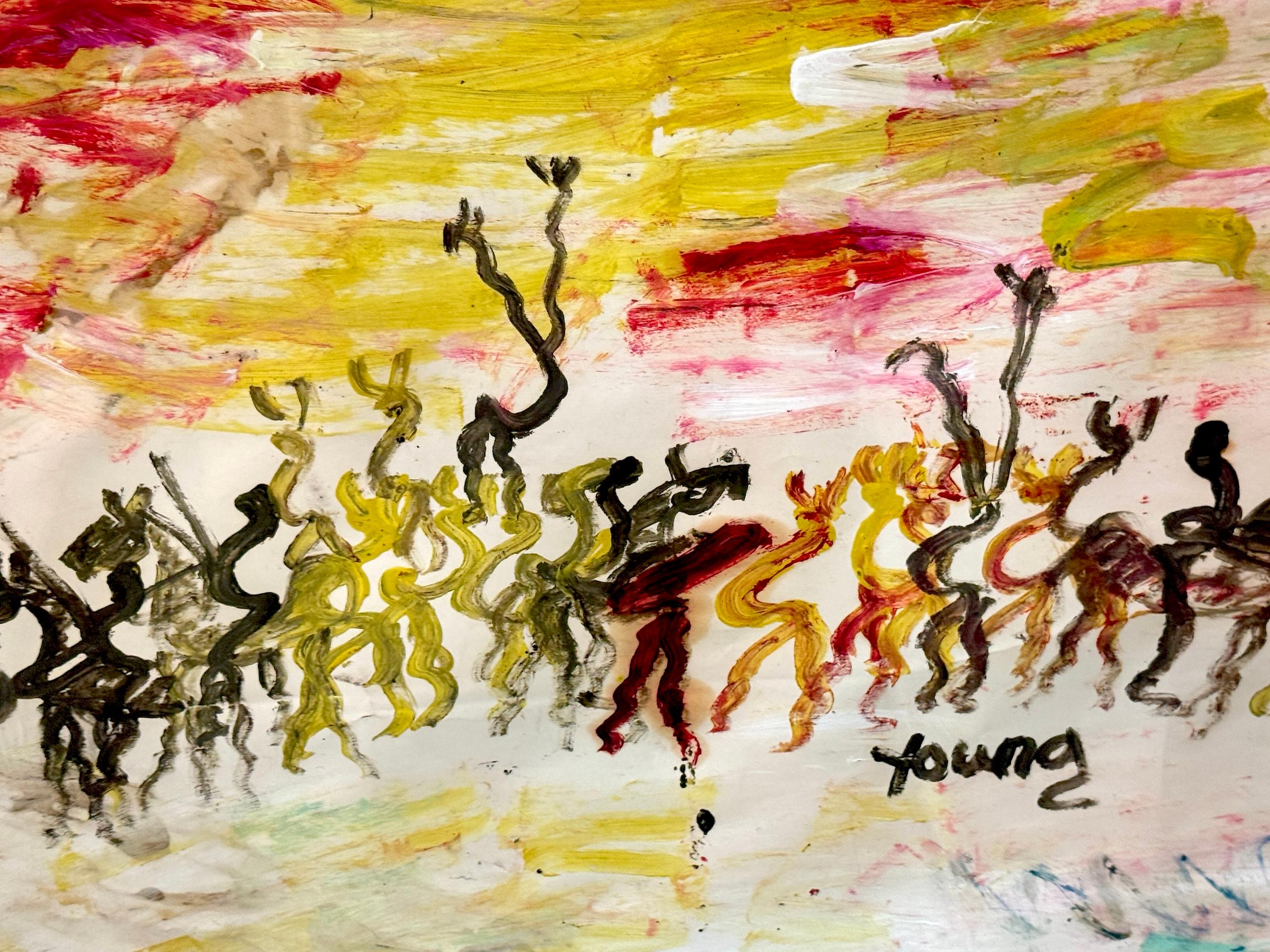 Purvis Young (Amerikaner, 1943-2010)  