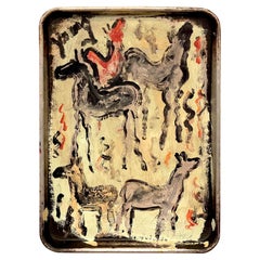Purvis Young "Herd of Freedom Horses" (le cheval de la liberté)