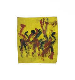 Cavalry (Originales Gemälde in Mischtechnik auf Leinwand)