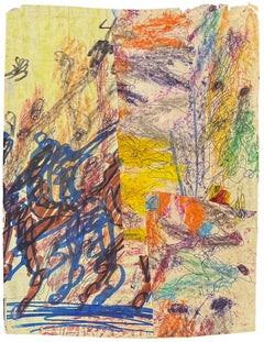 City Rhythms (framed original mixed media collage)