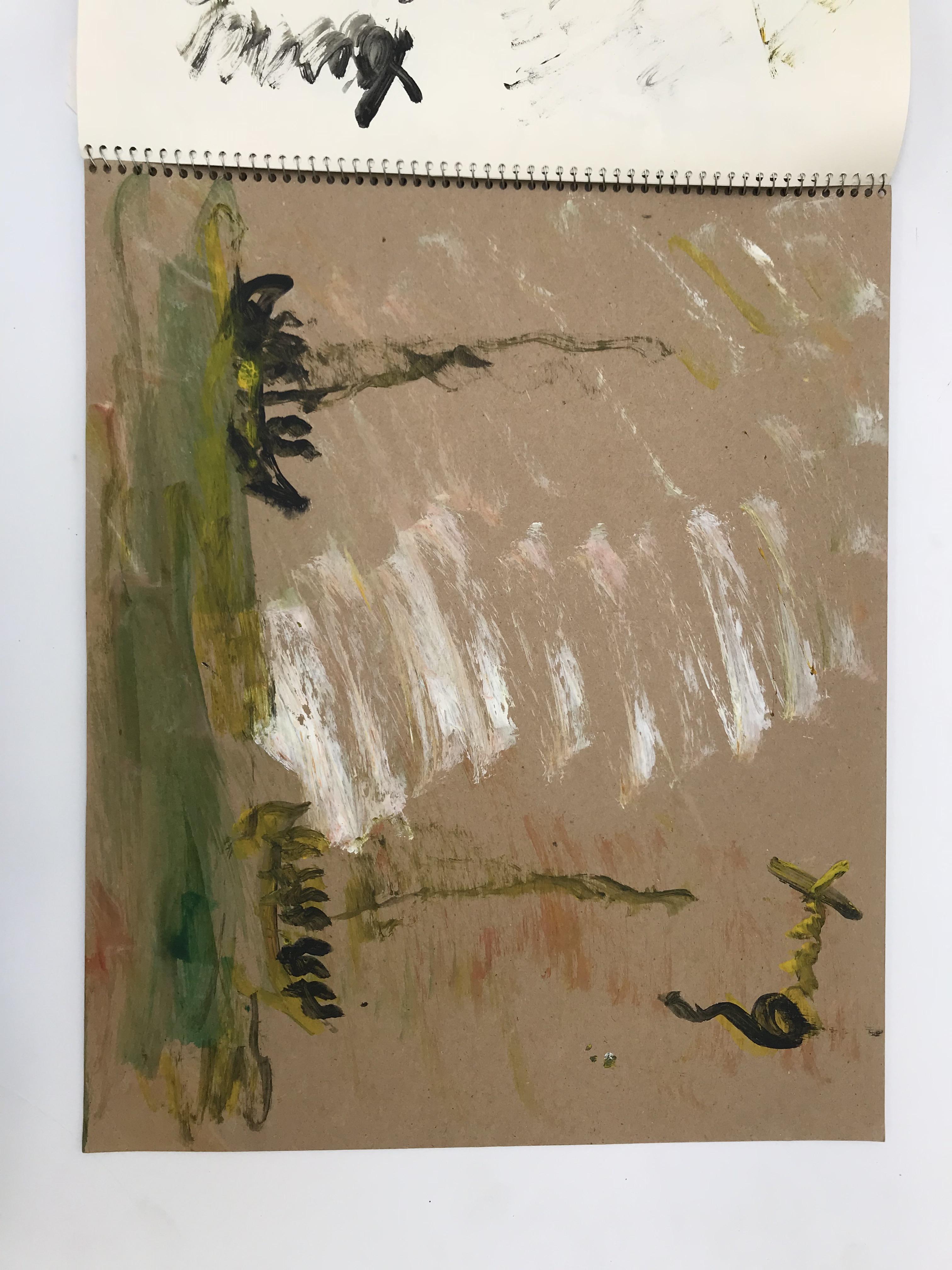 Purvis Young, Skizzenbuch ohne Titel, ca. 1990 7