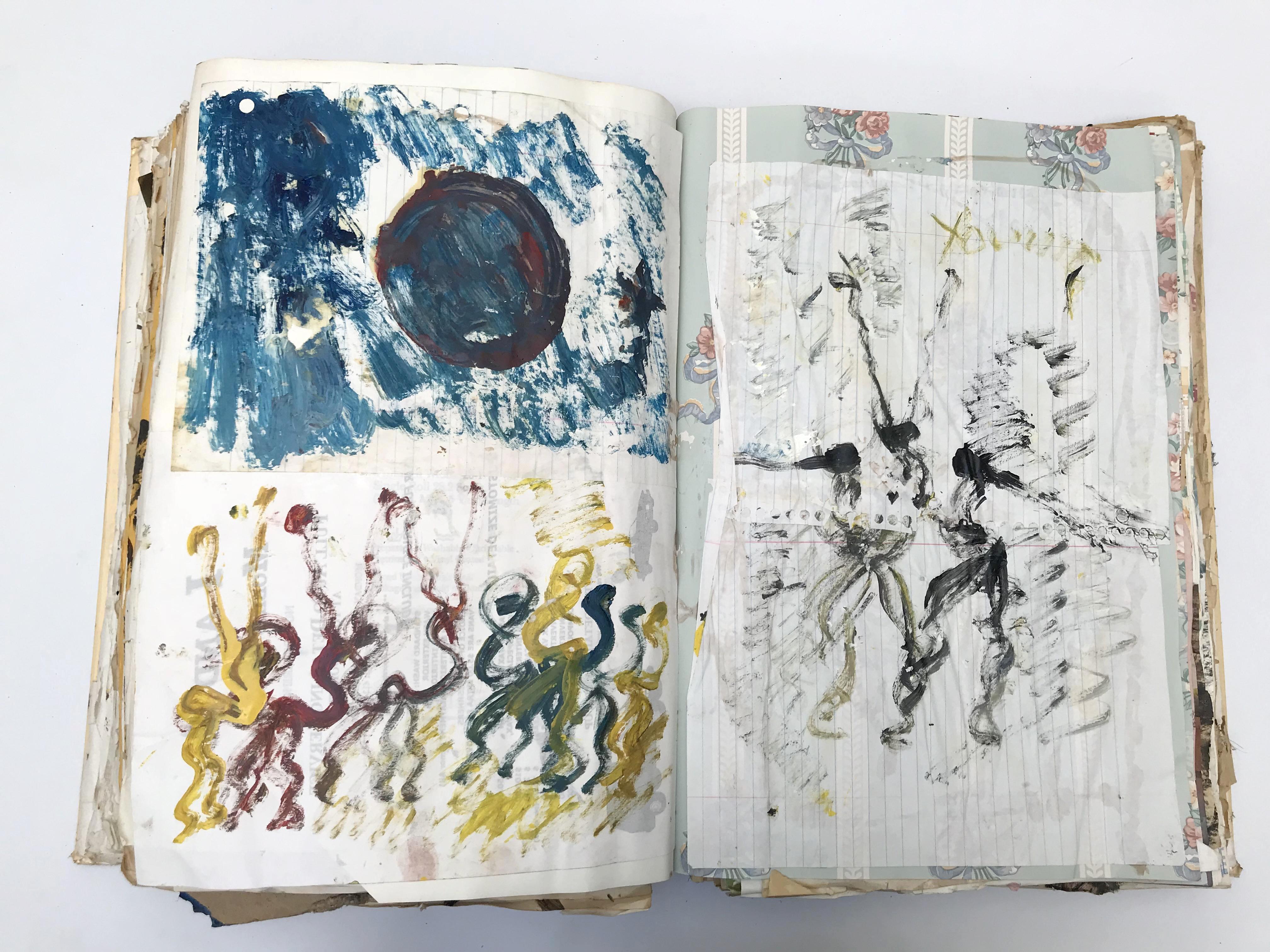 Purvis Young, Veranda Book, circa 1990 4
