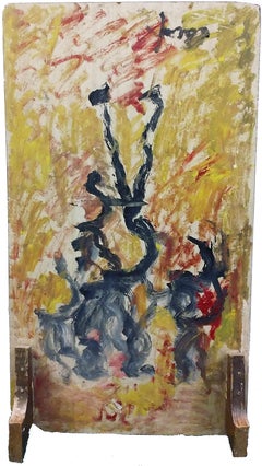 REJOICING (PAINTING ON WOOD)