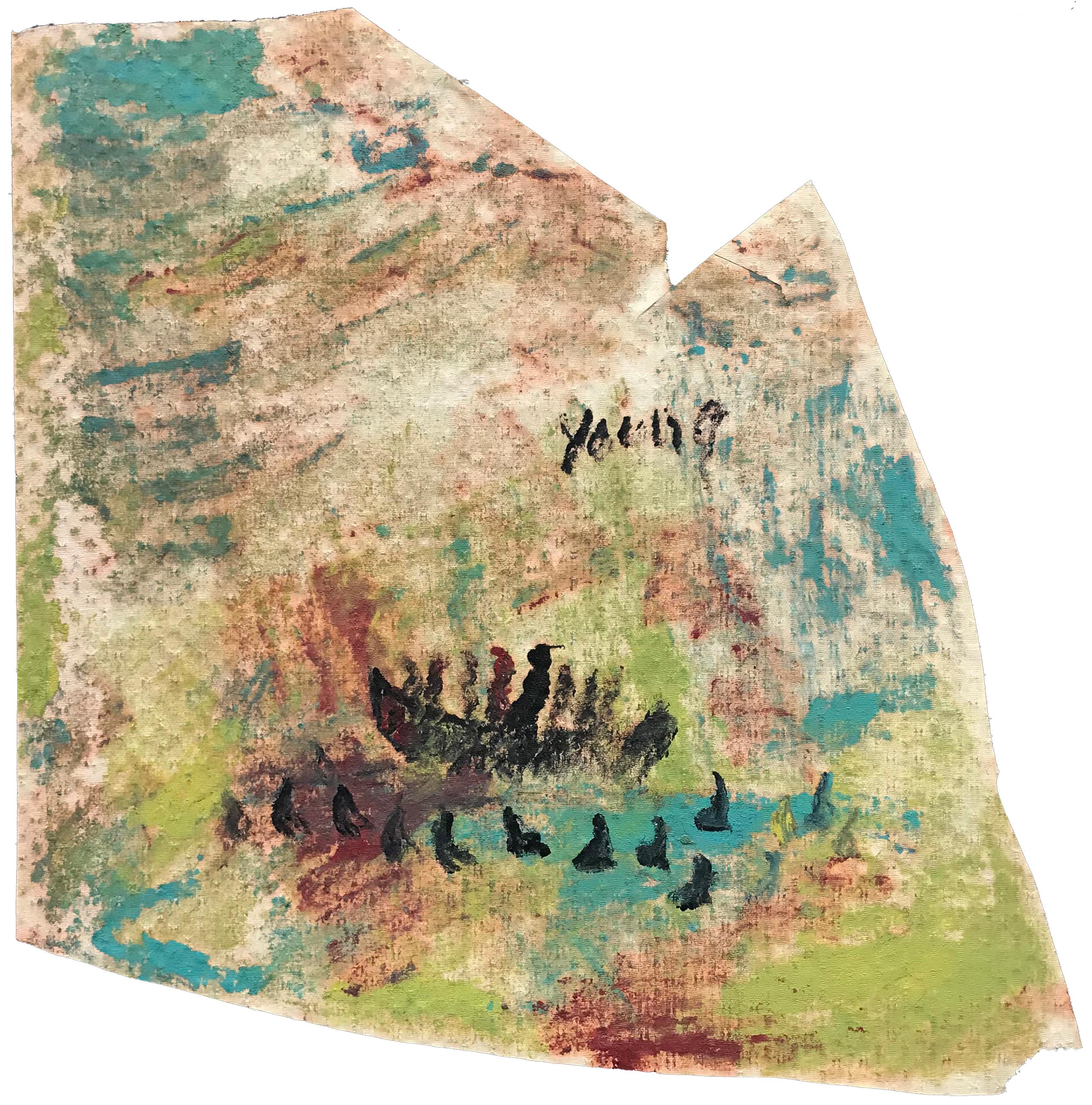VIAGGIO A CASA - Mixed Media Art Outsider Art di Purvis Young