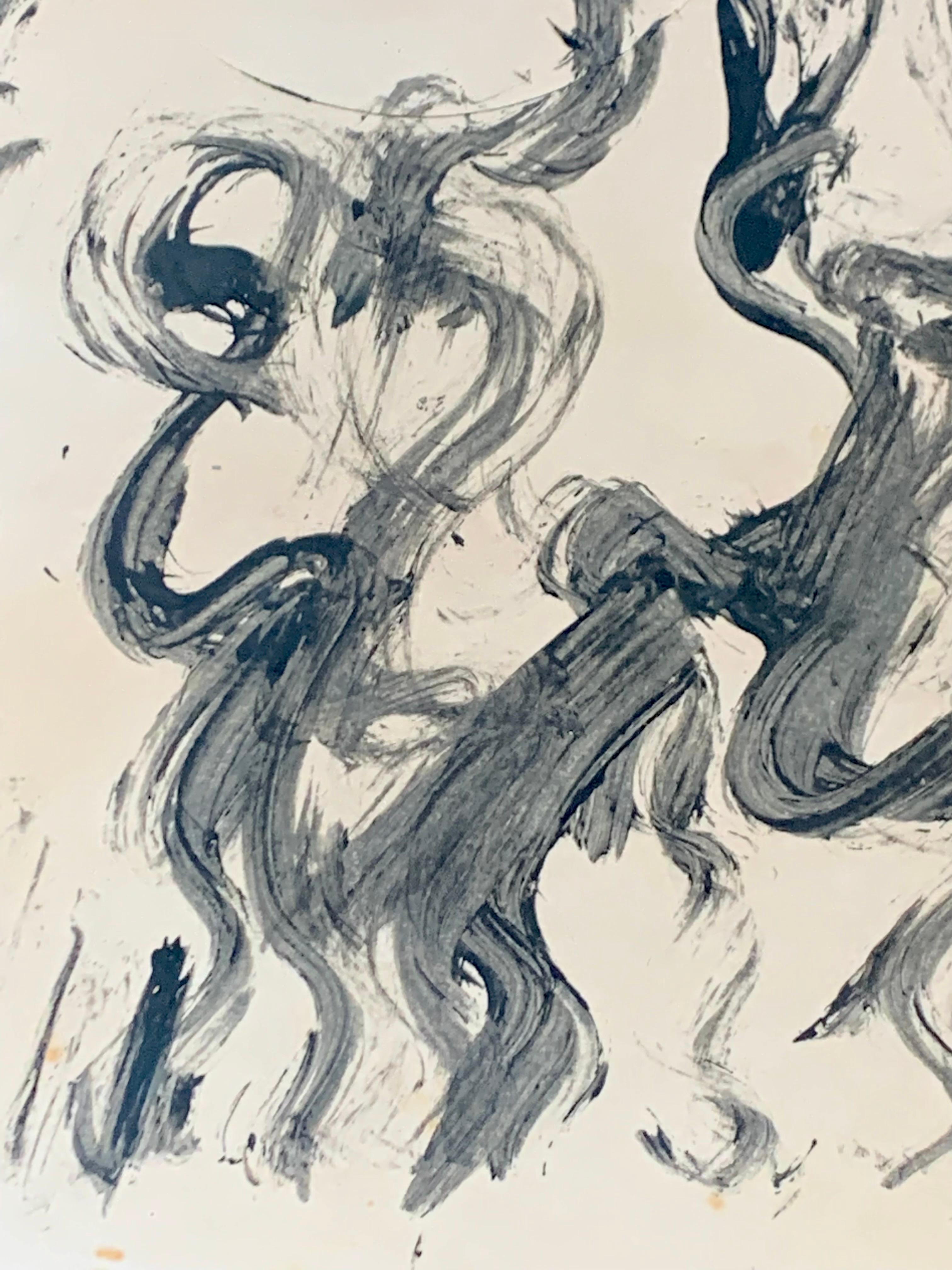 Disegno degli anni '90 #459 - Painting Outsider Art di Purvis Young