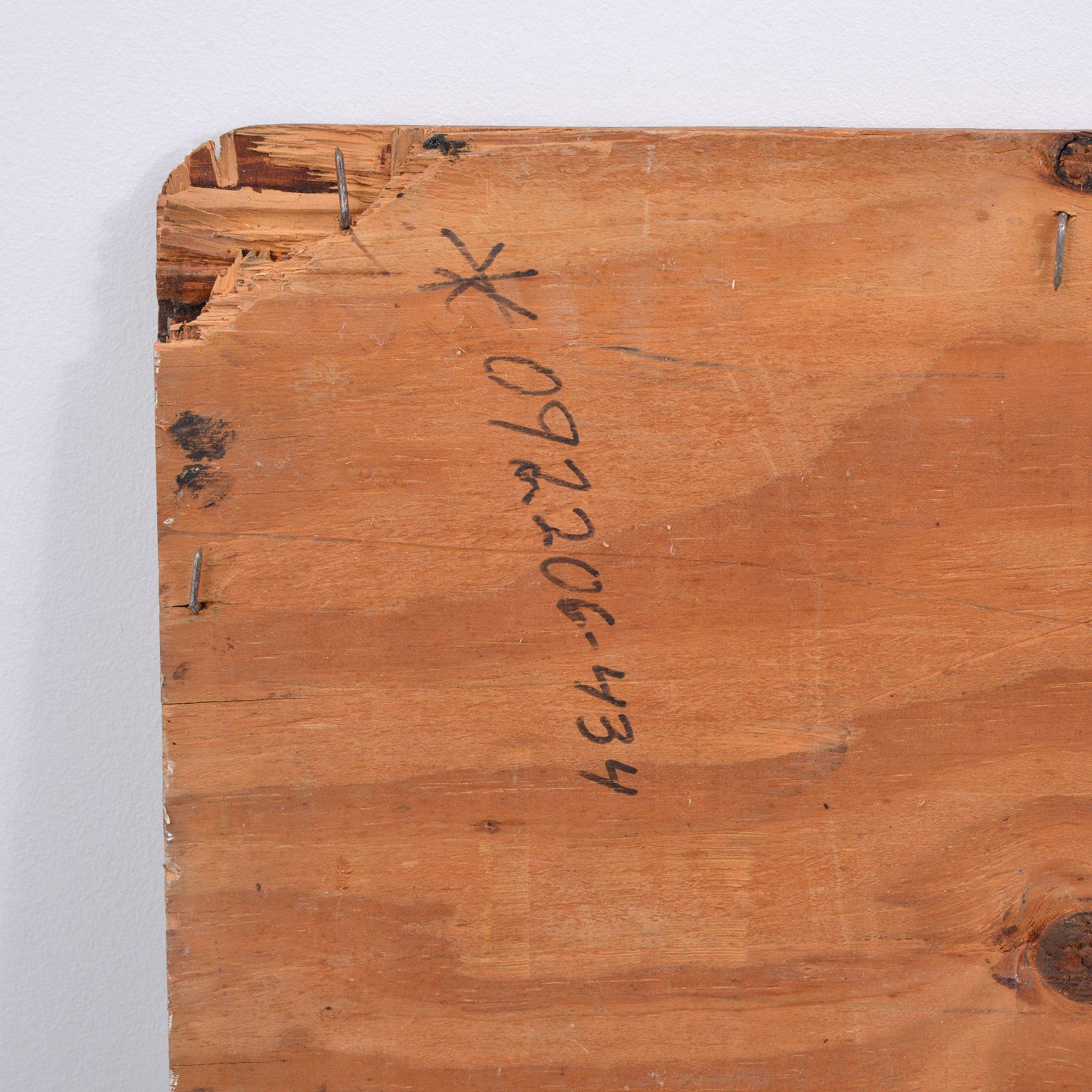Grande peinture de Purvis Young, succession de l'artiste, 93