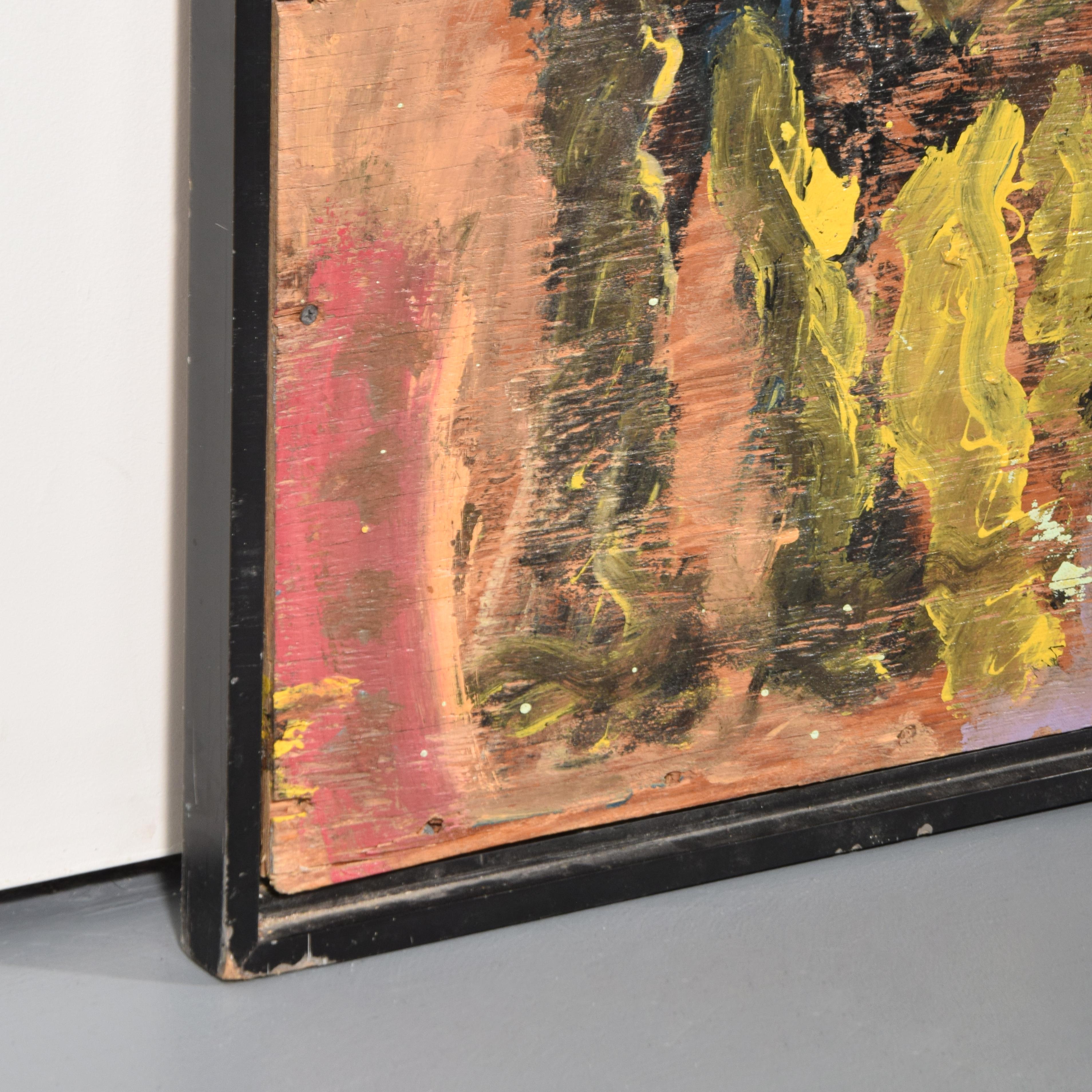 Peinture Massive Purvis Young, succession de l'artiste, 84