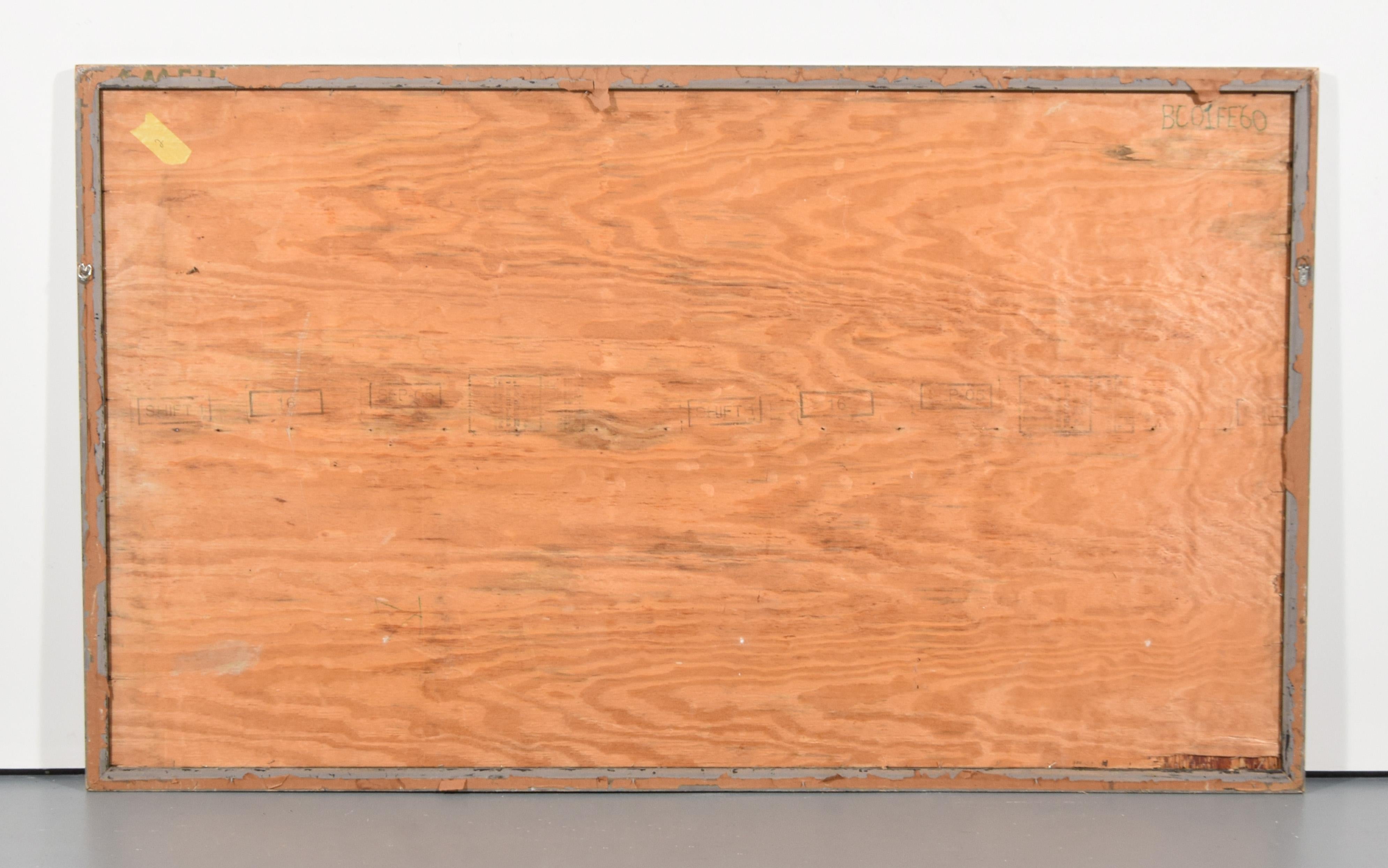 Peinture Massive Purvis Young, succession de l'artiste, 84