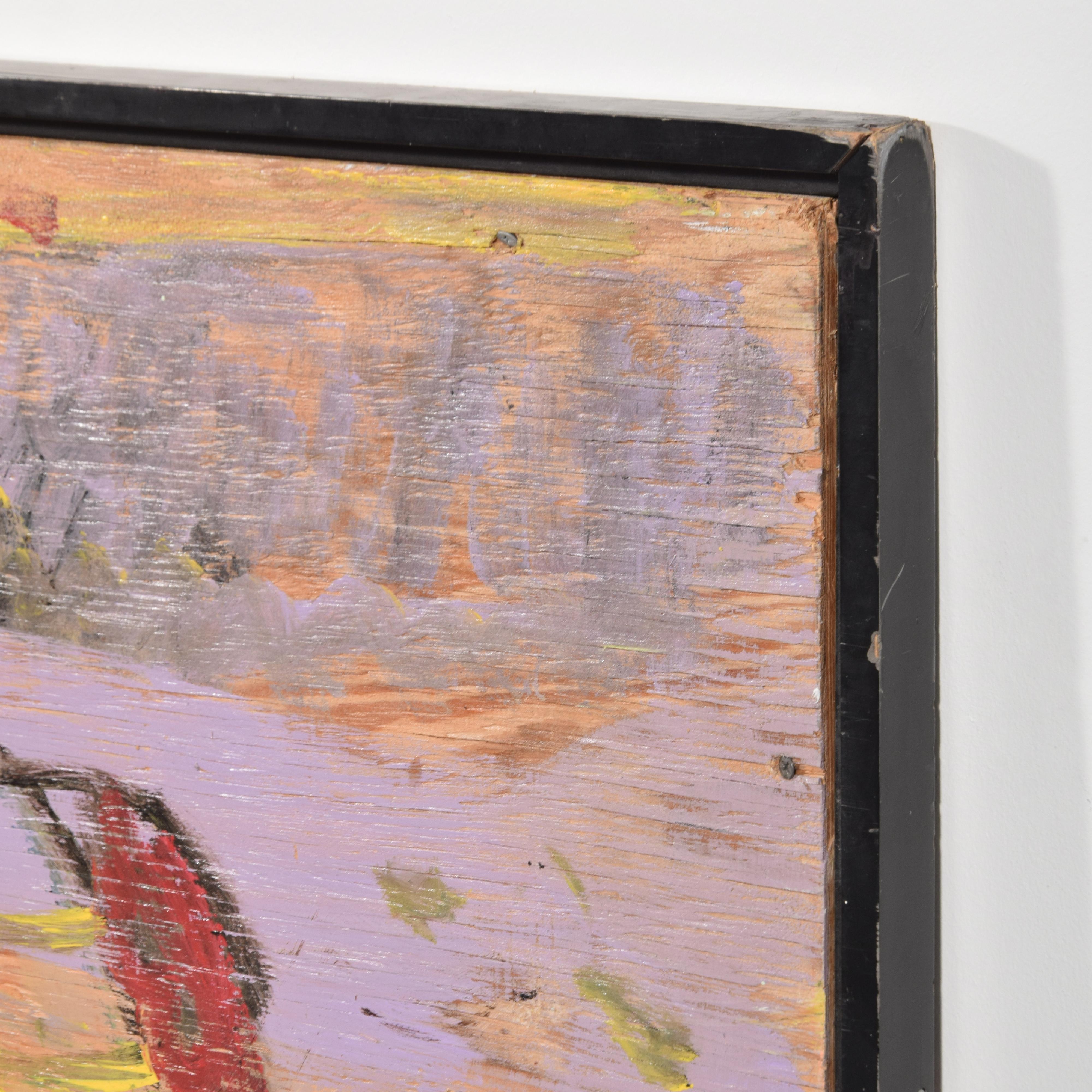 Peinture Massive Purvis Young, succession de l'artiste, 84
