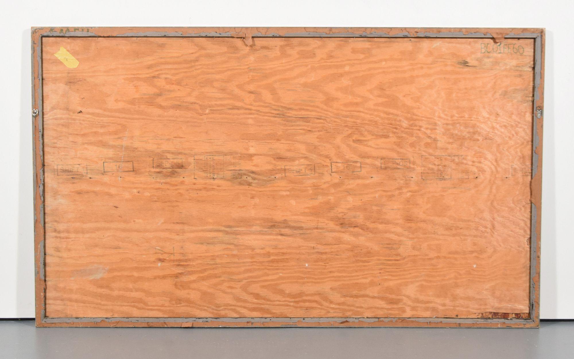 Peinture Massive Purvis Young, succession de l'artiste, 84