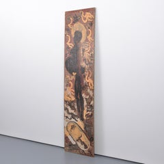 Purvis Young Painting, Estate of the Artist, 96"H