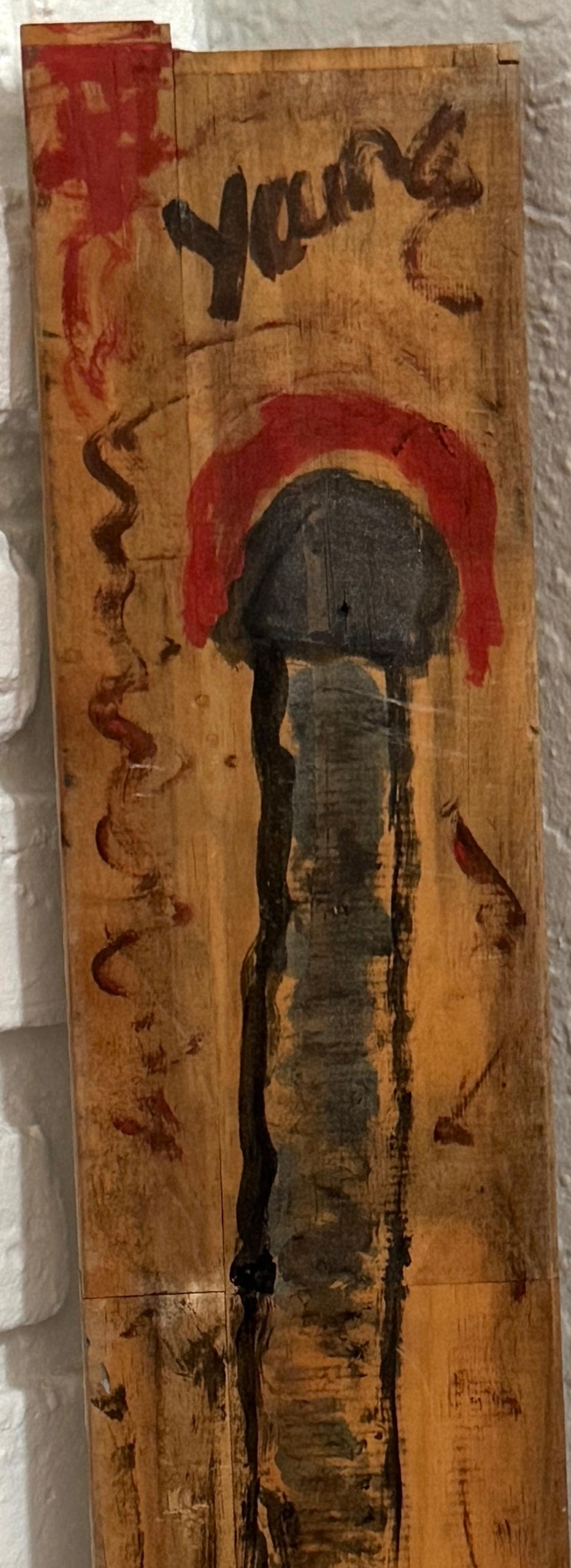 American Purvis Young, Saint of the Freedom Horses, c. 1980s For Sale