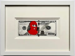 Pussy Riot $100 Bill Giclée Print, Framed, Edition 2/150
