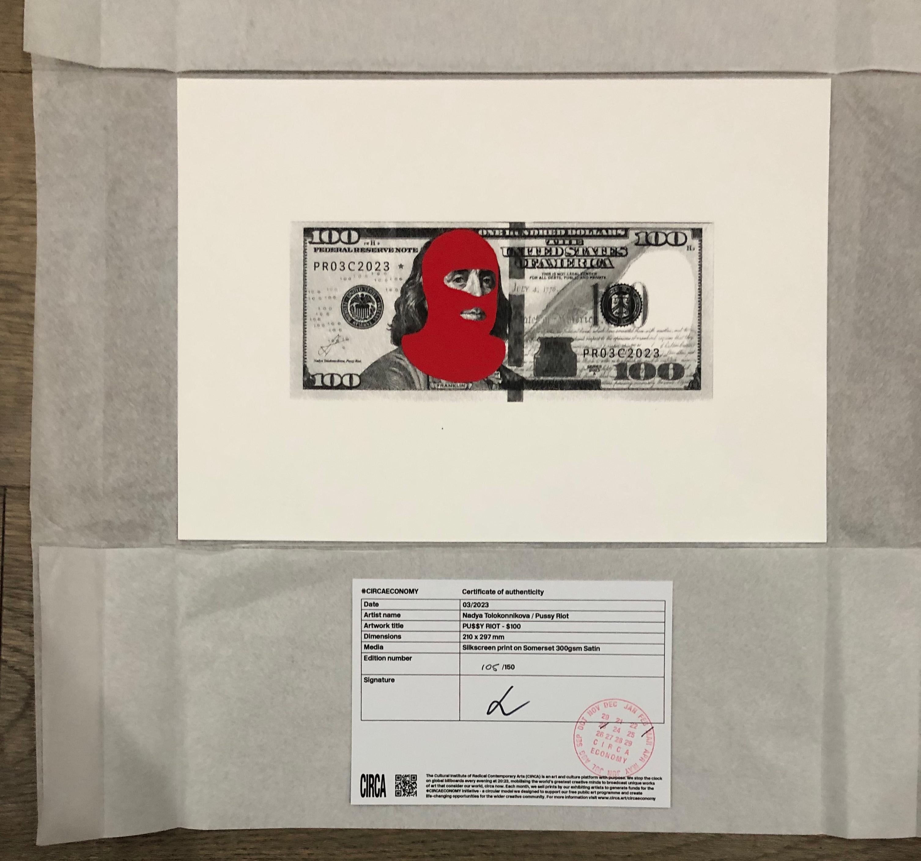 Pussy Riot - $100 1