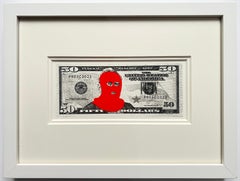 Pussy Riot $50 Bill Giclée Print, Framed, Edition 2/150
