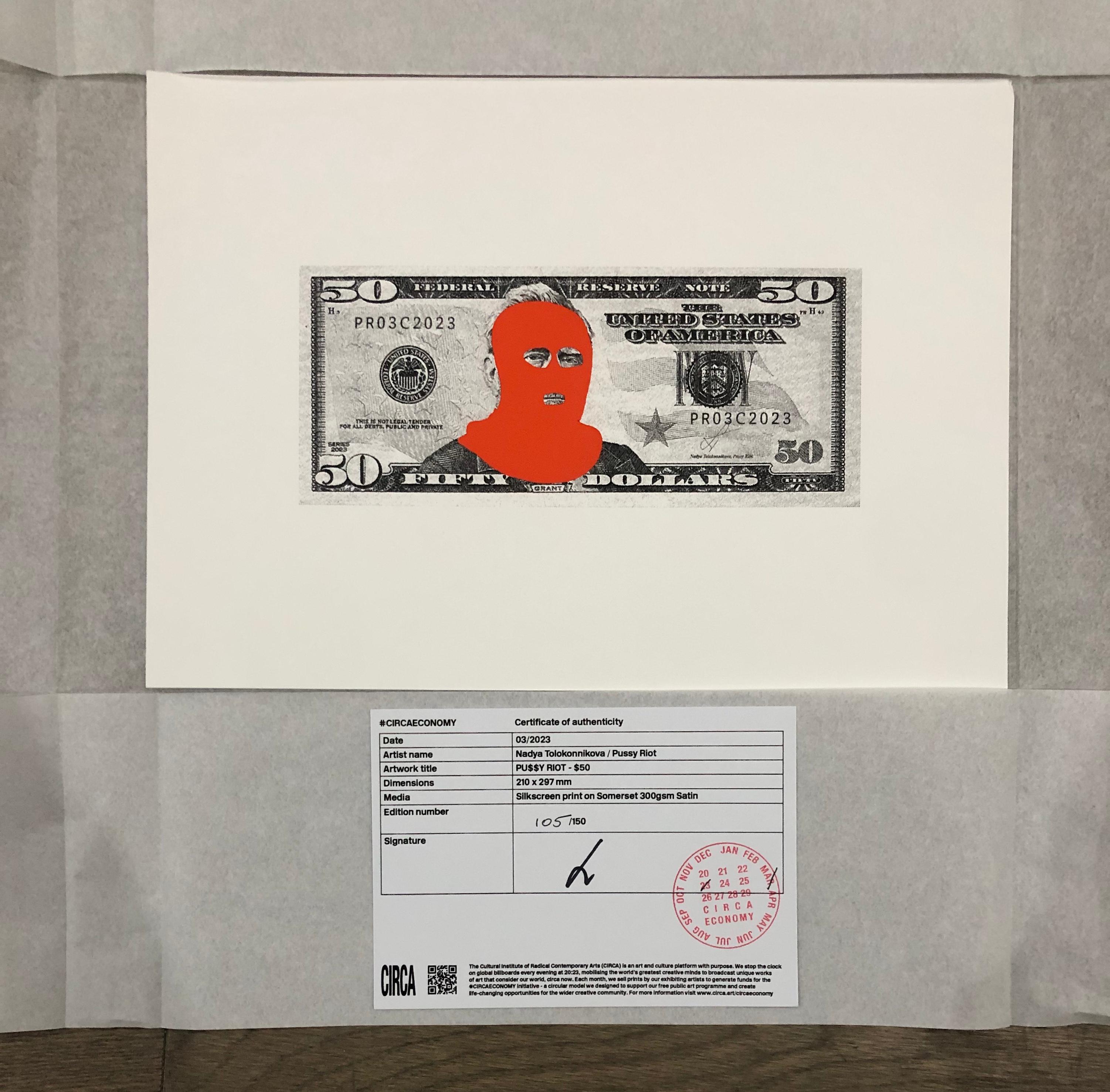 Pussy Riot - $50 1