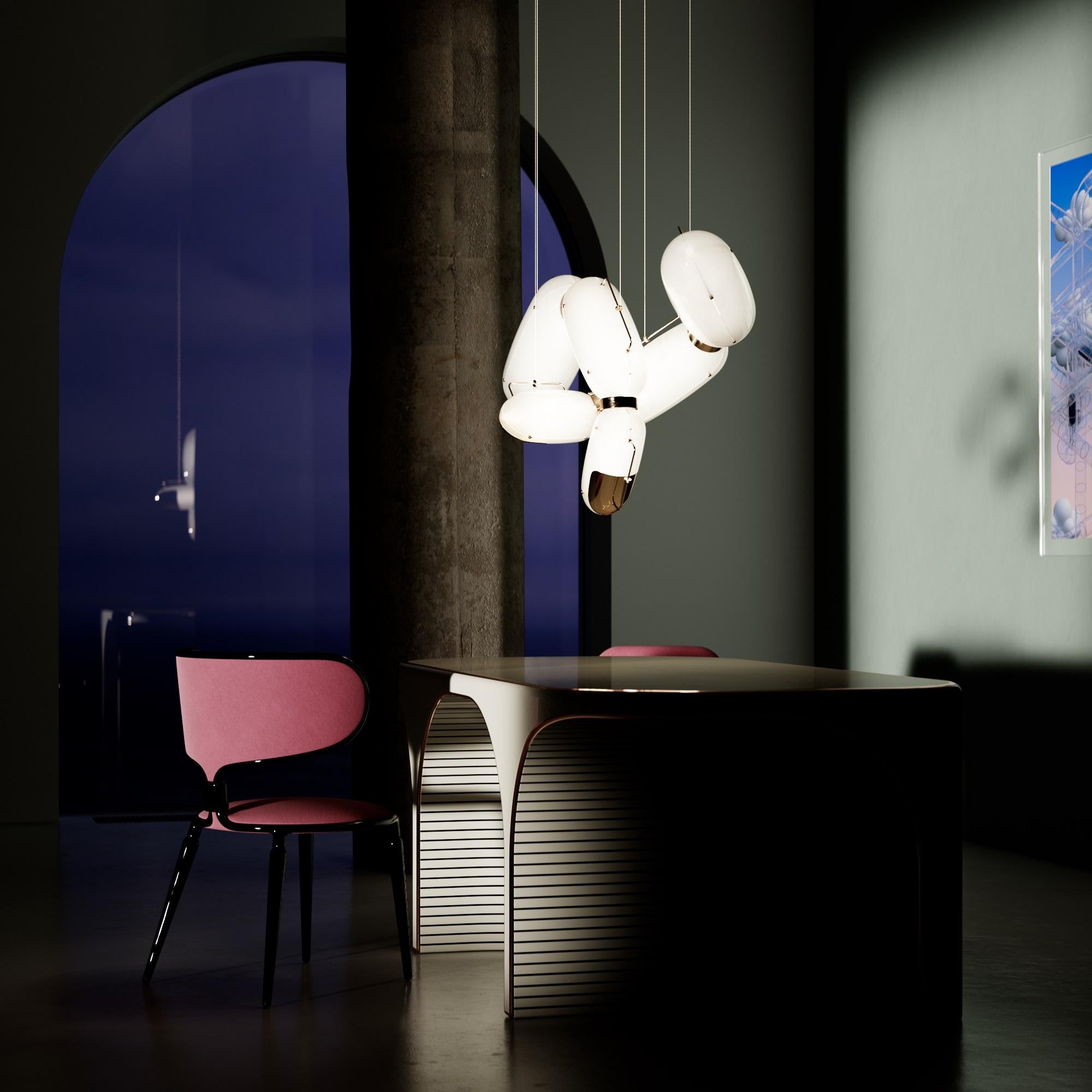 Contemporary Put Up Put Up Pendant Lamp by Taras Yoom For Sale