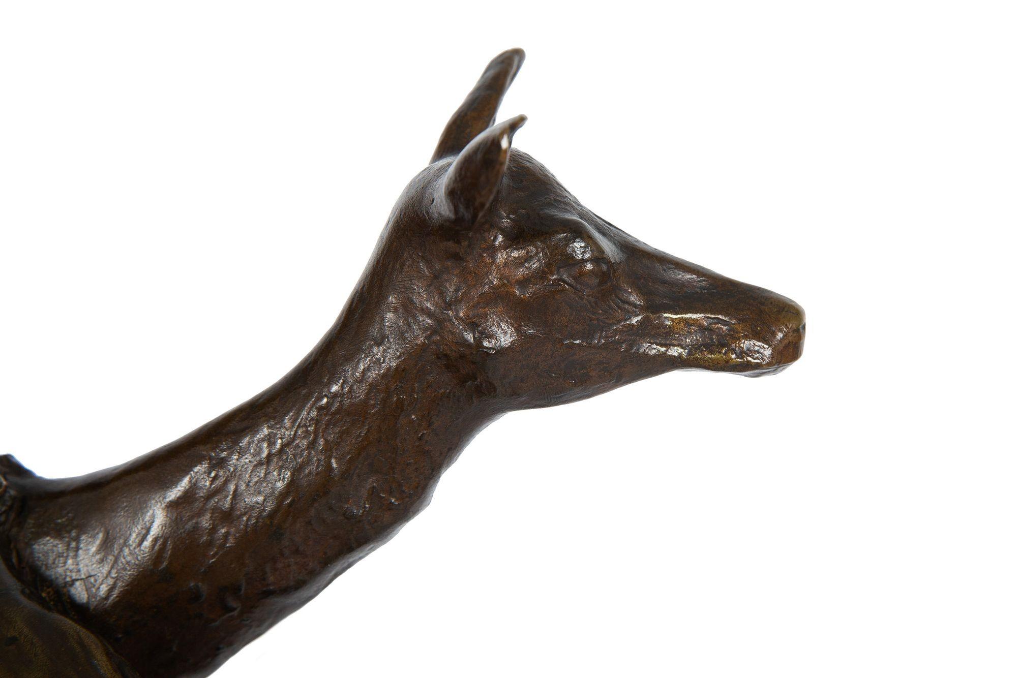 Scultura in bronzo Art Nouveau 